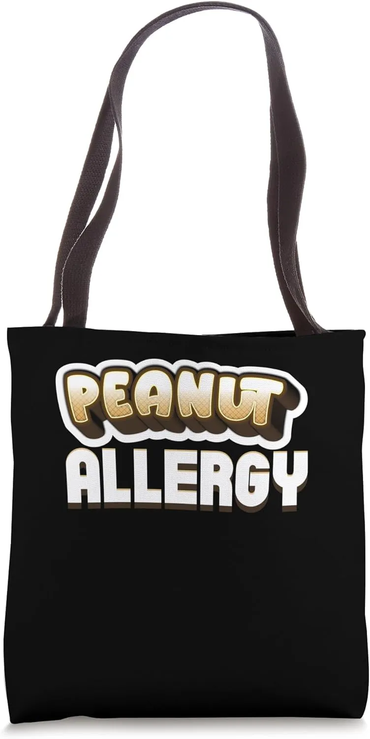 Peanut Allergy Tote Bag