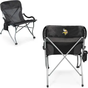 PICNIC TIME NFL PT-XL Heavy Duty Camping Chair, XL Beach Chair, 400 lb Capacity Camp Chair