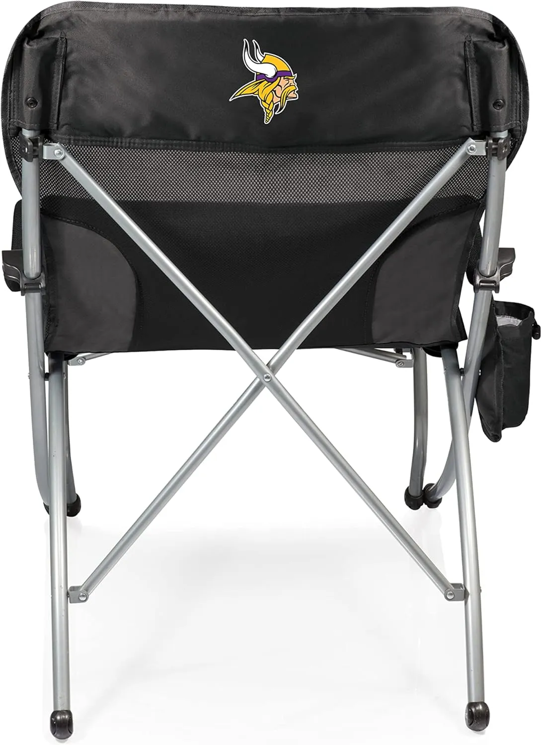 PICNIC TIME NFL PT-XL Heavy Duty Camping Chair, XL Beach Chair, 400 lb Capacity Camp Chair