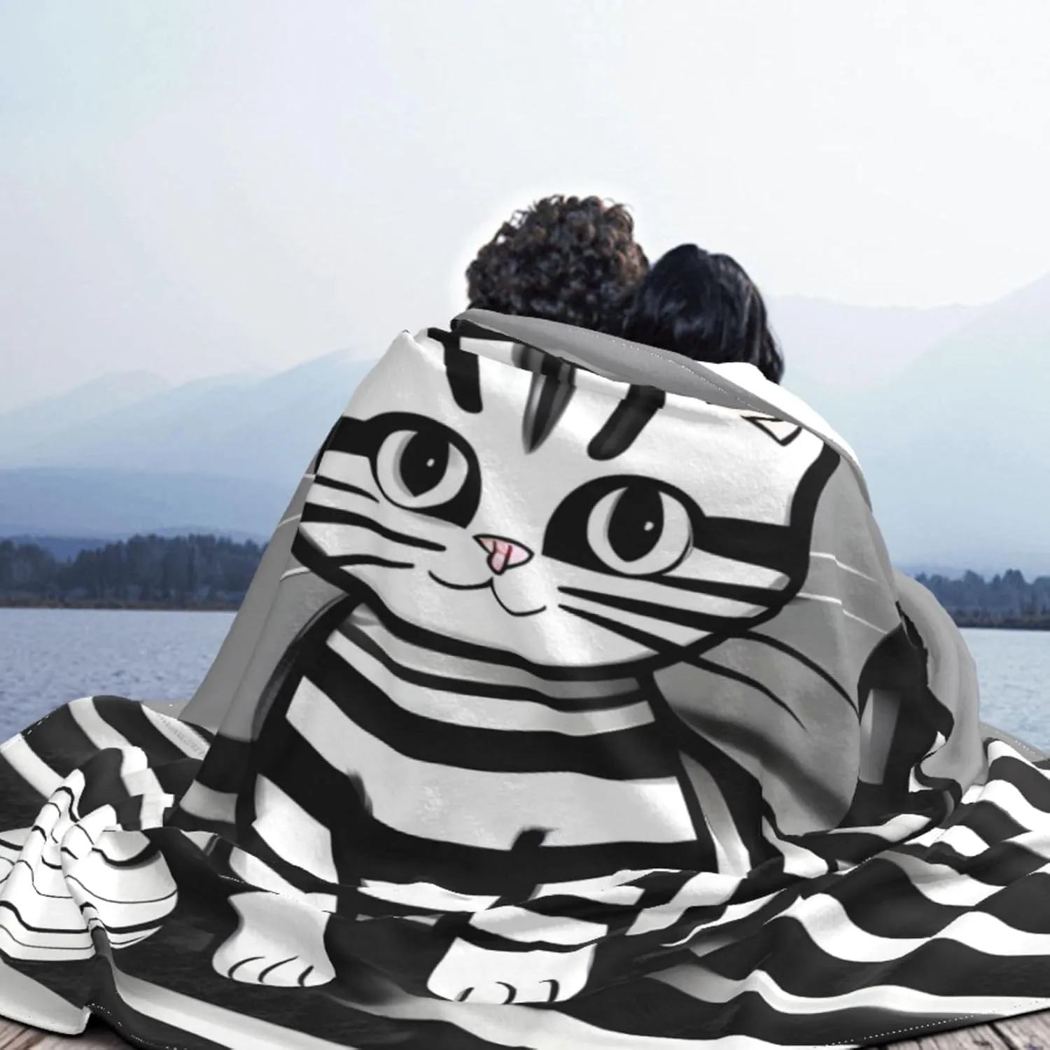 Play Ball Kitty Super Soft Microfiber Flannel Blankets, Bed, Sofa Ultra Luxurious Warm and Cozy for All Seasons