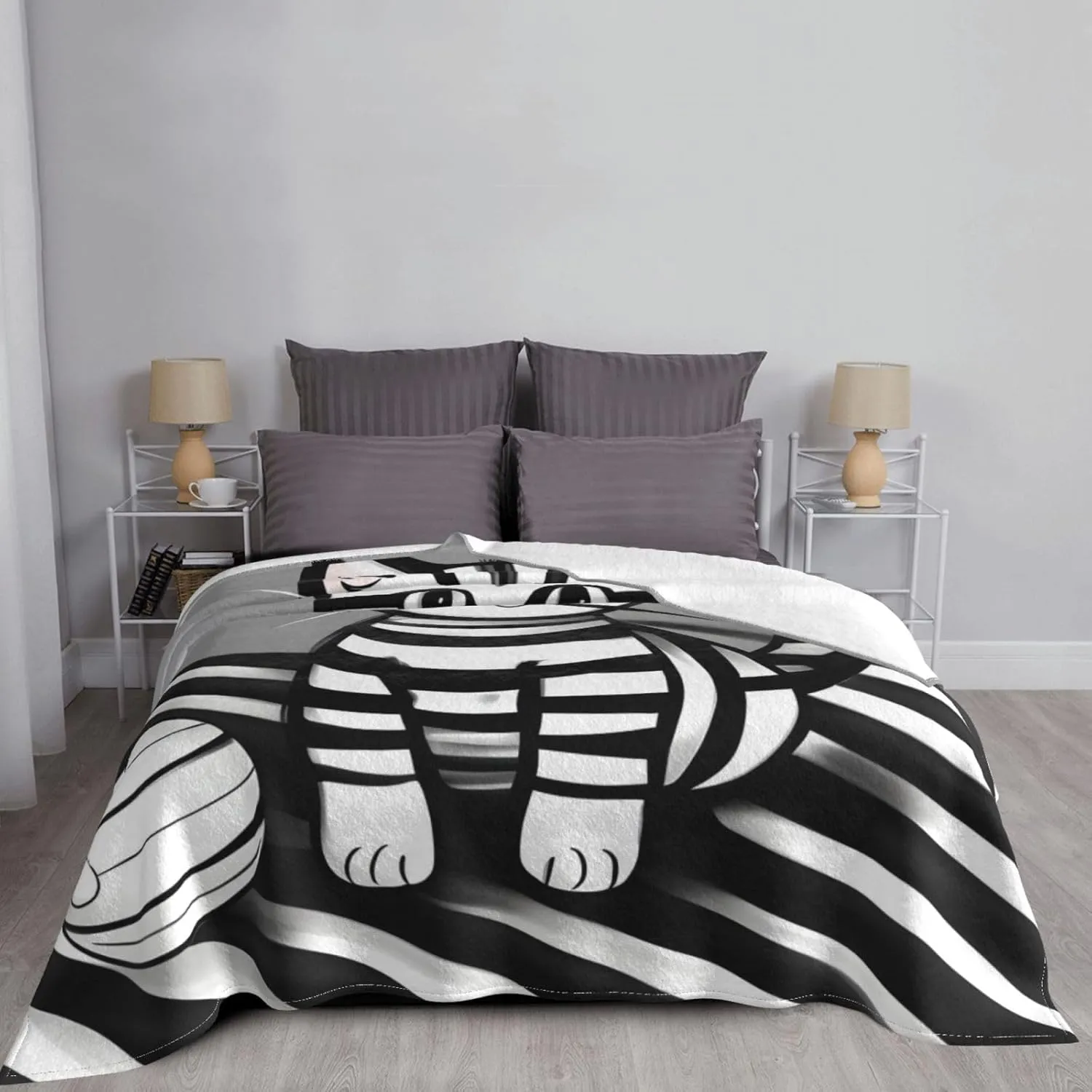 Play Ball Kitty Super Soft Microfiber Flannel Blankets, Bed, Sofa Ultra Luxurious Warm and Cozy for All Seasons