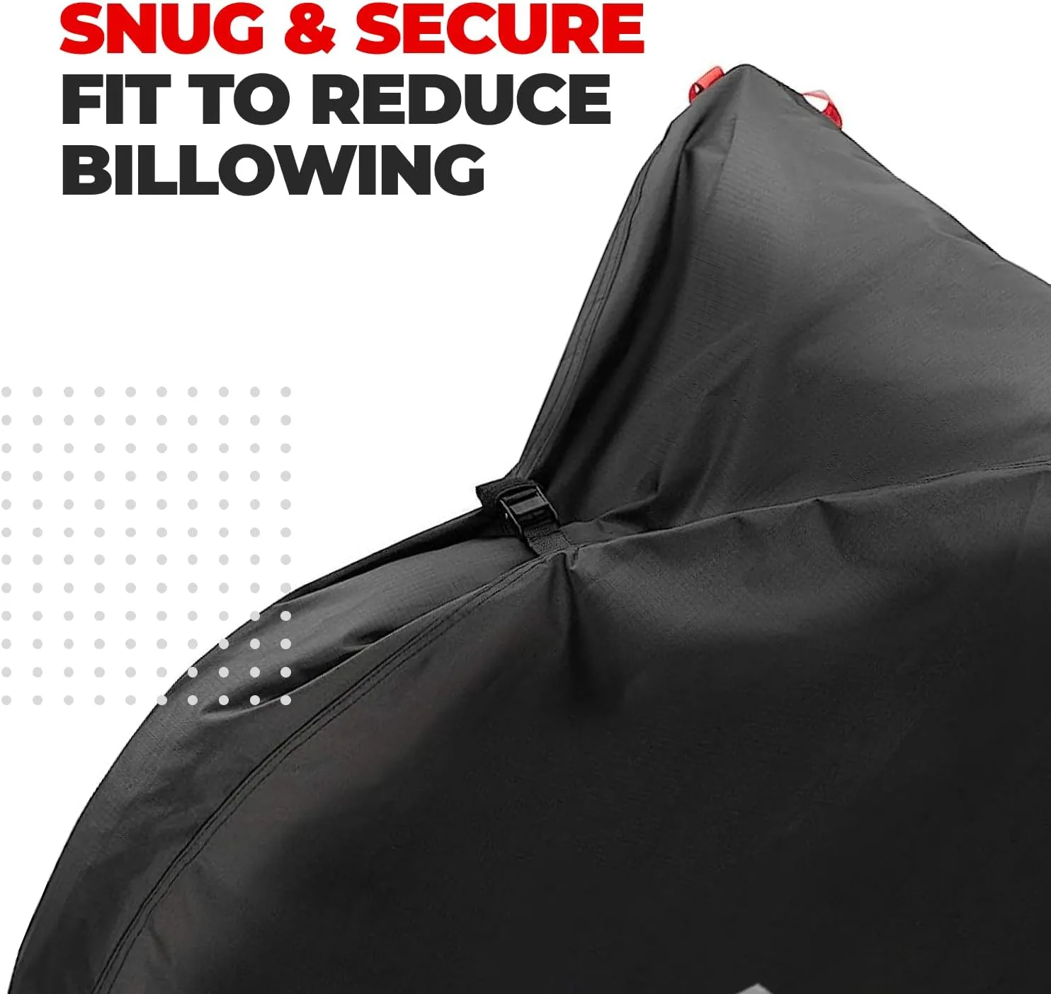 Pro Bike Cover for Outdoor Bicycle Storage - Heavy Duty Ripstop Material, Waterproof & Anti-UV (Travel - Large for 1 Bike)