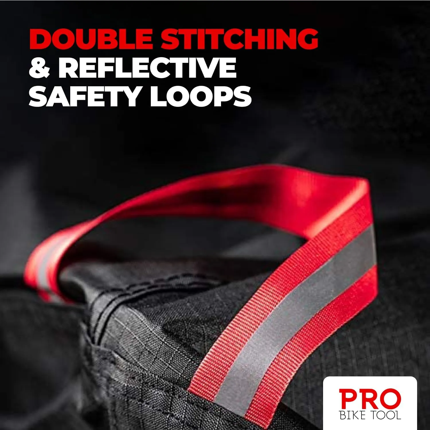 Pro Bike Cover for Outdoor Bicycle Storage - Heavy Duty Ripstop Material, Waterproof & Anti-UV (Travel - Large for 1 Bike)