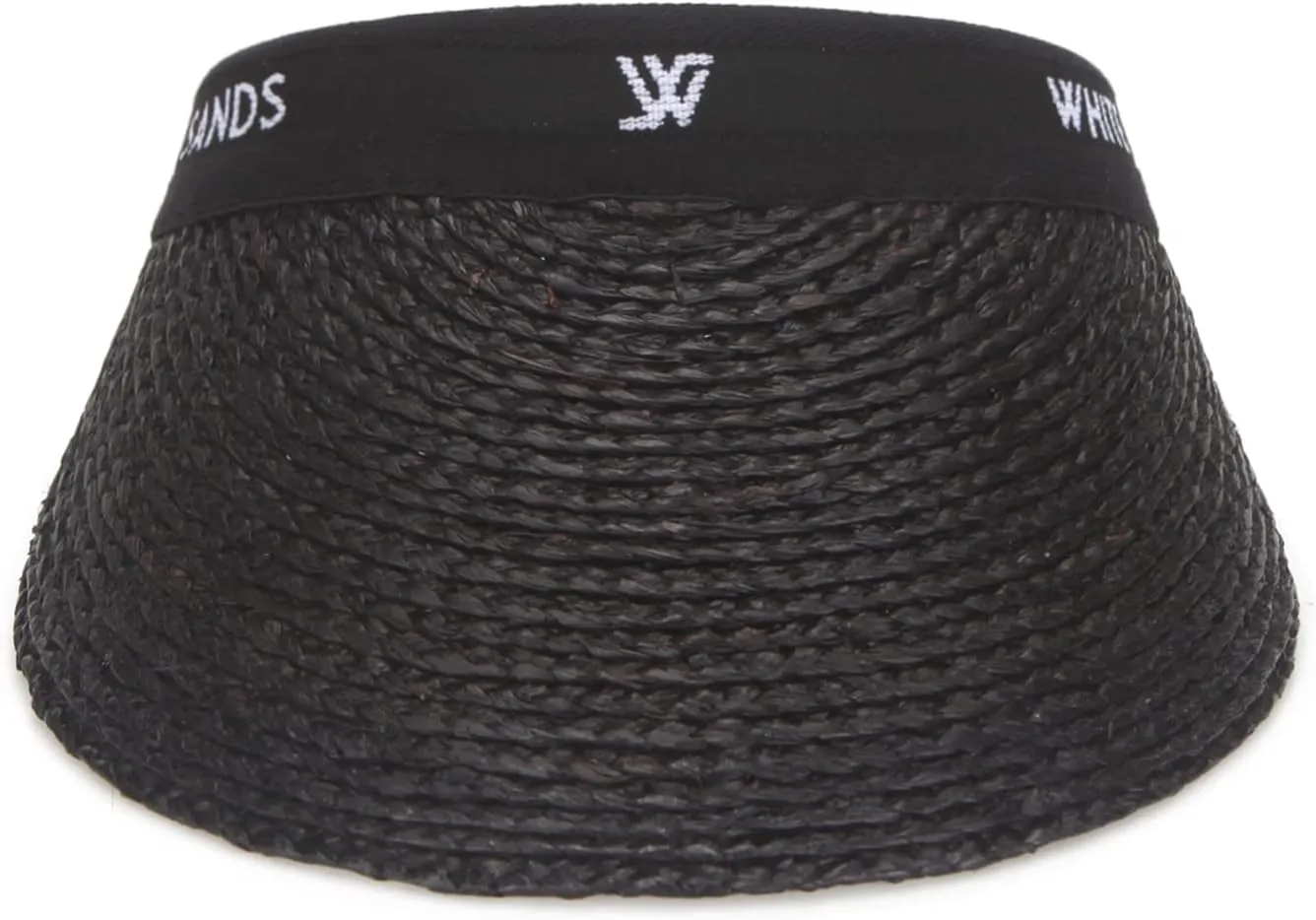Raffia Straw Sun Visor Patented Removable Headband | New Lazare