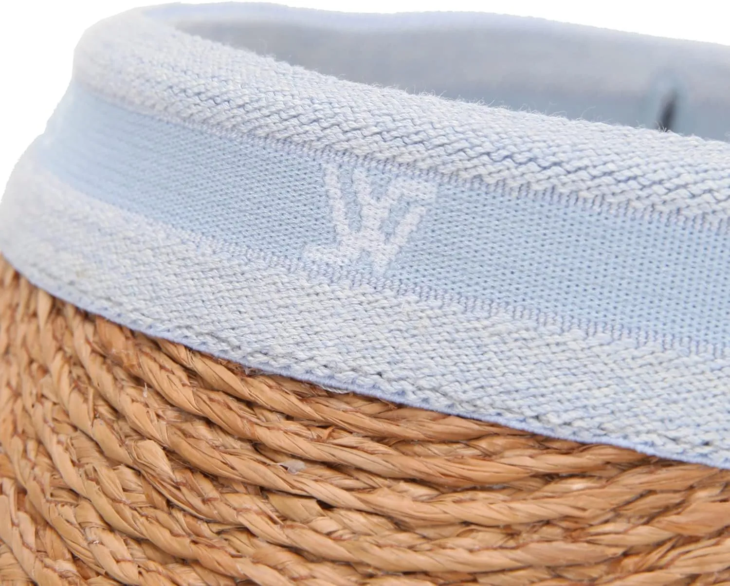Raffia Sun Cap Visor Petra