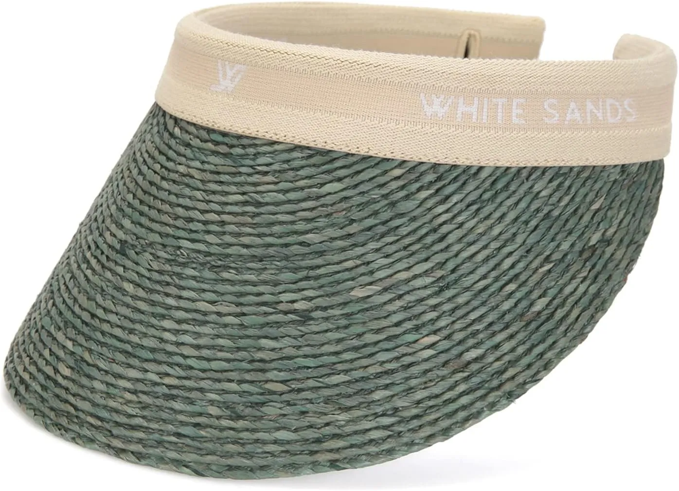 Raffia Sun Cap Visor Petra