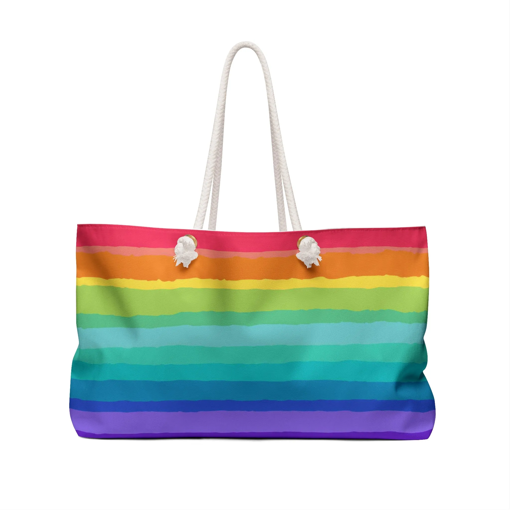 Rainbow Weekender Tote