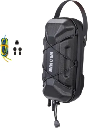 Rainproof Quick Release Bike Handlebar Bag Hard Shell Scooter Storage Bag