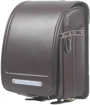 randoseru coffee backpack ransel japanese school bags girls and boys Senior PU leather give small gift