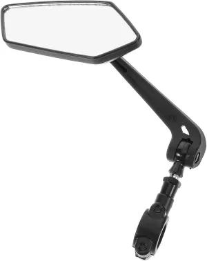 Rearview Mirror 360° Rotatable Handlebar Bike Mirror Sturdy Dependable Easy Installation Safety Reflector for Scooter