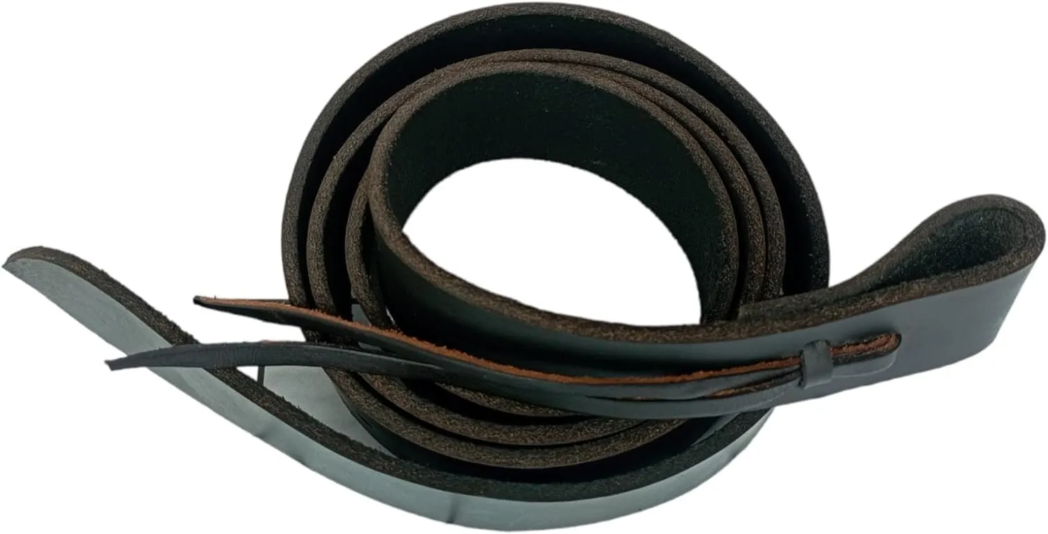 Regular Leather Western Horse Saddle Latigo Off Billet Tie Strap Set Pair Latigo Saddle Cinch Tie Strap - Saddle Strap - Accessory Cinch Western Saddle Cinch tie with Holes Latigo Leather Strap, LTG08