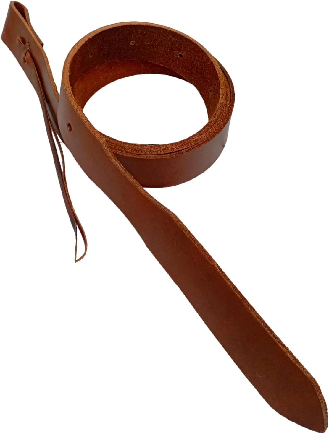 Regular Leather Western Horse Saddle Latigo Off Billet Tie Strap Set Pair Latigo Saddle Cinch Tie Strap - Saddle Strap - Accessory Cinch Western Saddle Cinch tie with Holes Latigo Leather Strap, LTG50