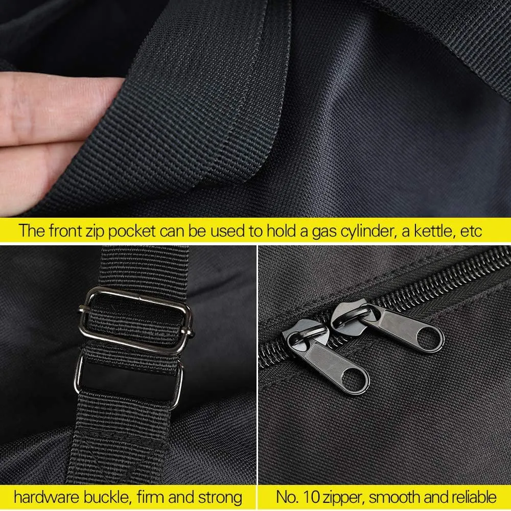Rhinowalk Folding Bike Carry Bag 20" Thick/ 26" Thin/26 Thick Bicycle Transport Storage Case Bike Travel Bag for Air Travel,Shipping Professional Cycling Accessories