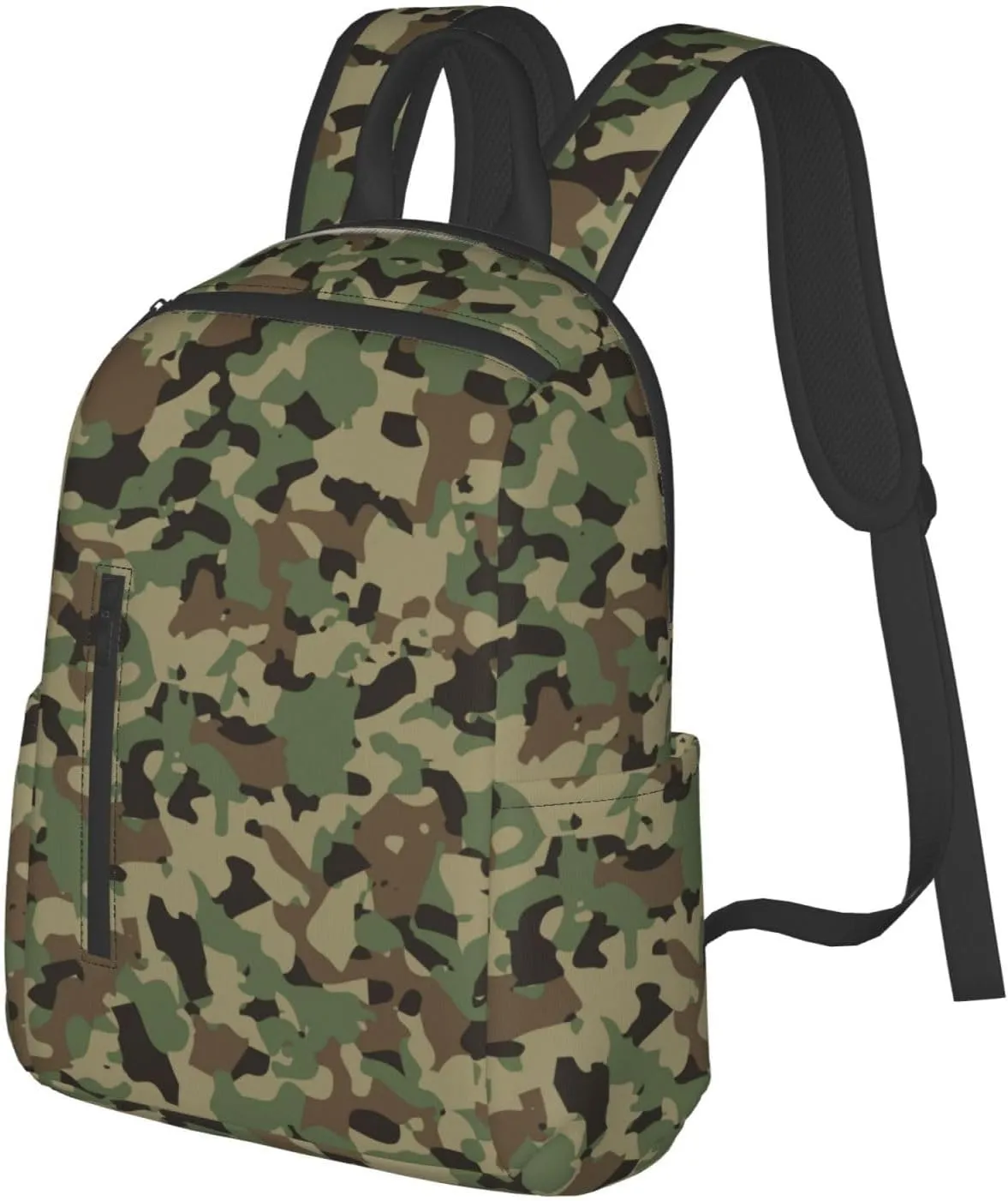 RIMENCH Cool camo military Camouflage Laptop Backpack Travelling Backpack Casual Daypacks College Shoulder Bag For Men Women