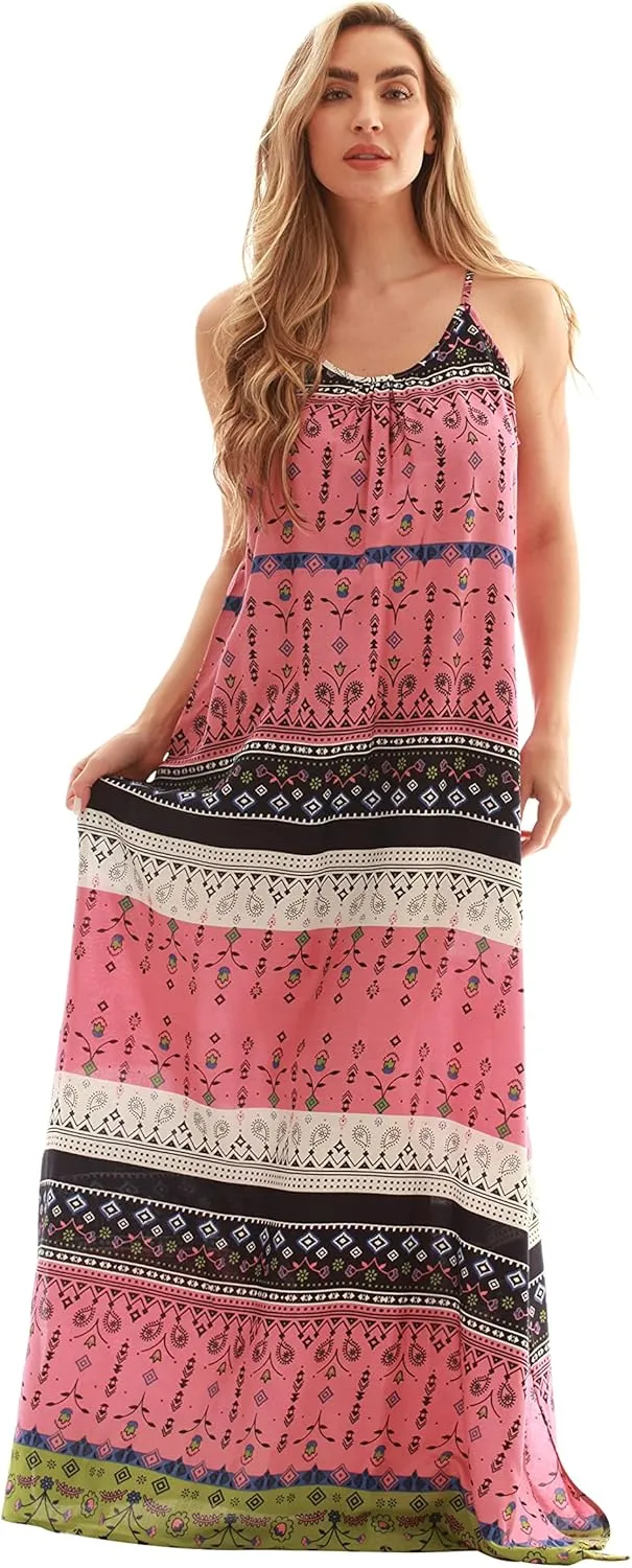 Riviera Sun Tie Dye Spaghetti Strap Maxi Dress