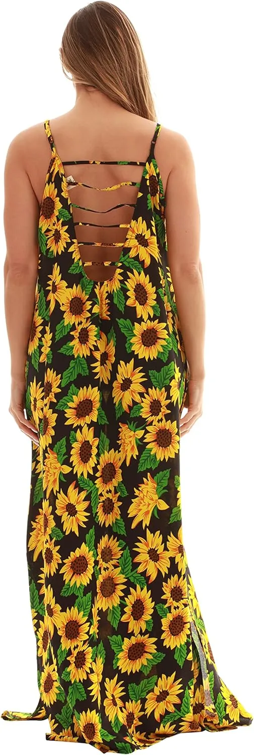 Riviera Sun Tie Dye Spaghetti Strap Maxi Dress