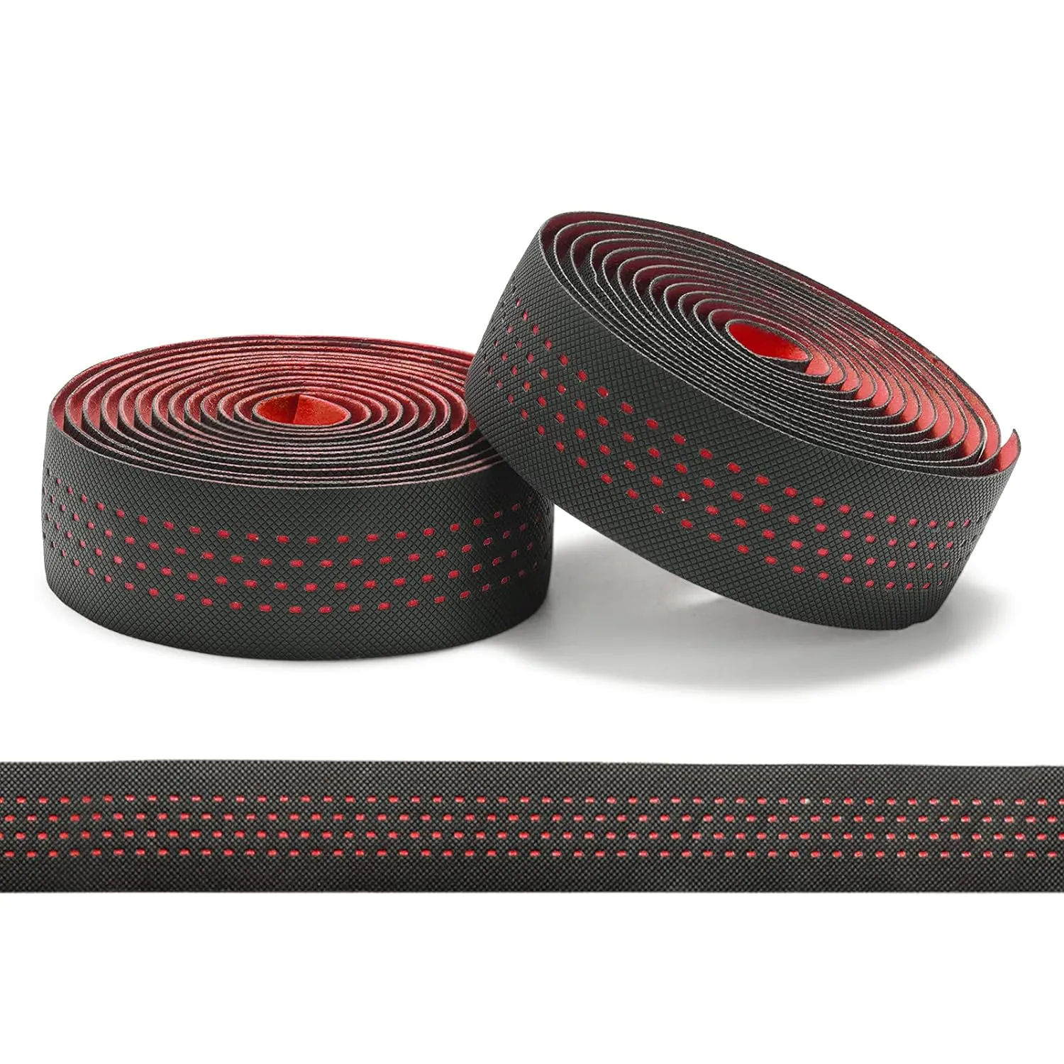 ROCKBROS Bike Handlebar Tape for Road Bike Grip Tape Bicycle Handlebar Grip Tape Wrap Red
