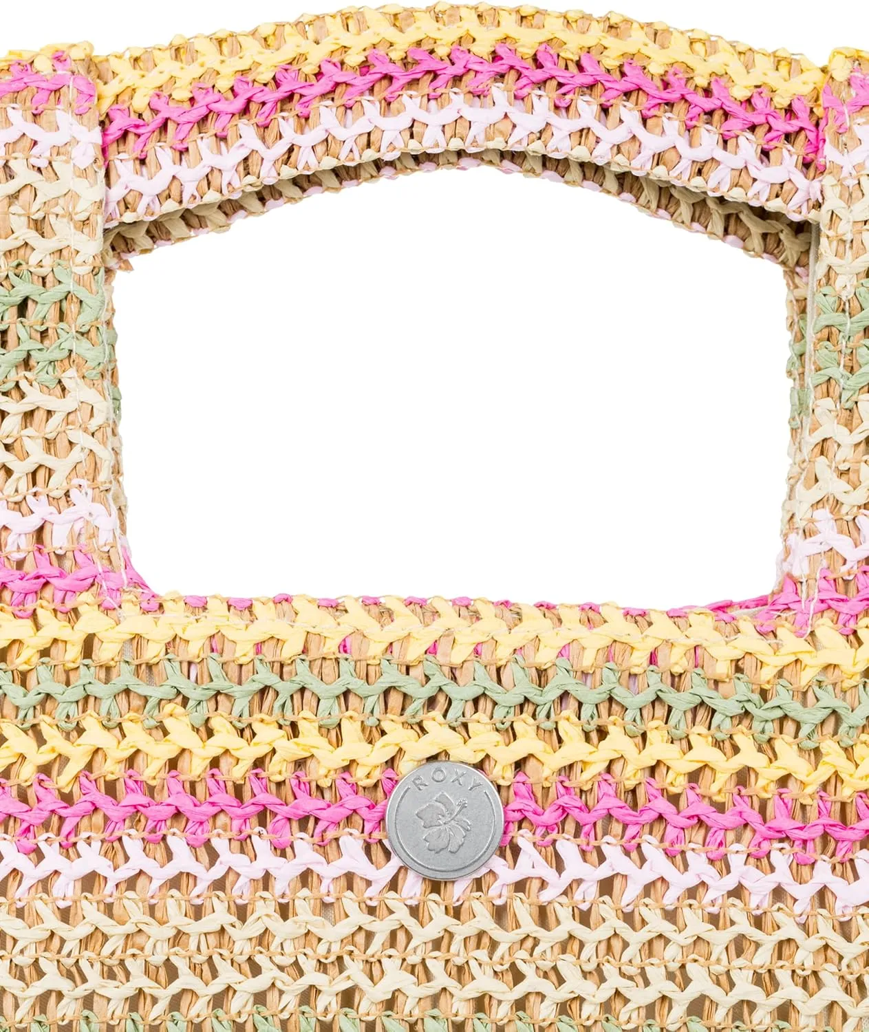 Roxy Women's Beach Tote Bag | Travel | Vacation | Straw | Lightweight | Breathable