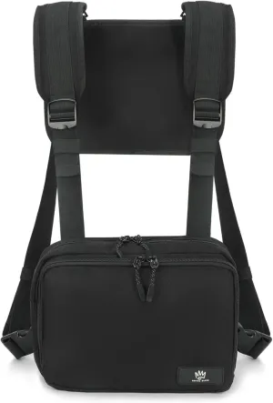 Royal Clips Fade Pack | Travel Bag for Barbers | Barber Vest | Hair Clipper Travel Bag - Ideal Gift for Men, Husband, Boyfriends, Family & Friends - Black