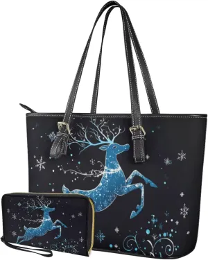 Saddle Bag Women Shoulder Bag Wrist Belt Wallet Leather Satchel Bags