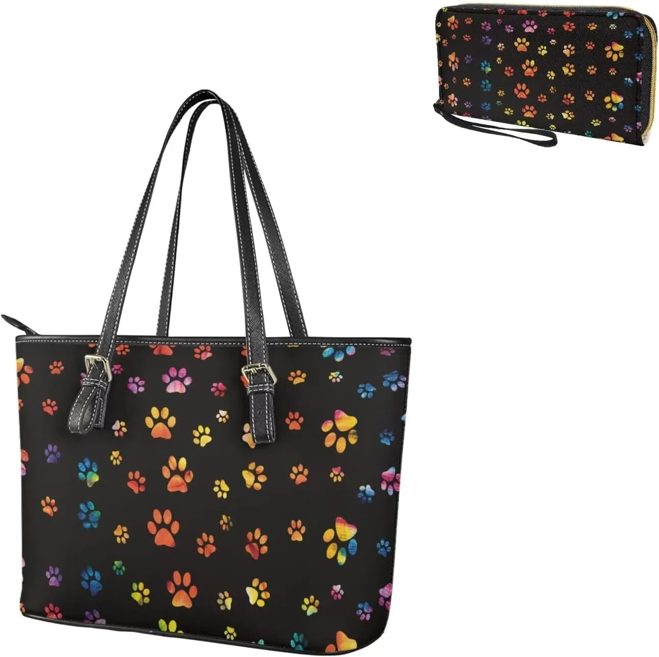 Saddle Bag Women Shoulder Bag Wrist Belt Wallet Leather Satchel Bags