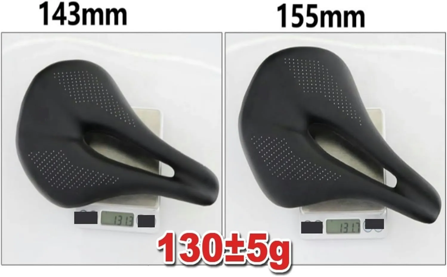 Saddle Road MTB Mountain Bike Bicycle Saddle Fit for Cycling Saddle Trail Comfort Races Seat Red White 130g Bicycle Saddle