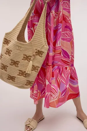 Sam Edelman April N/S Crochet Logo Tote