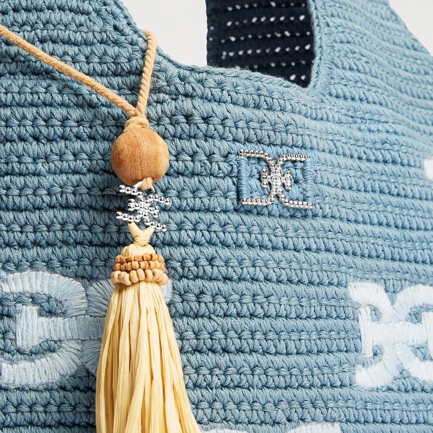 Sam Edelman April N/S Crochet Logo Tote