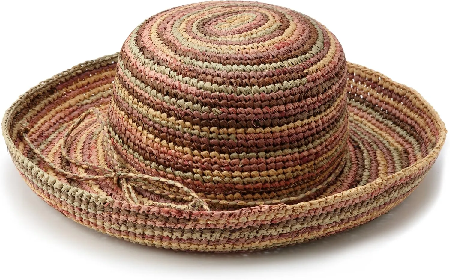 San Diego Hat Company Women's Crochet Raffia Hat