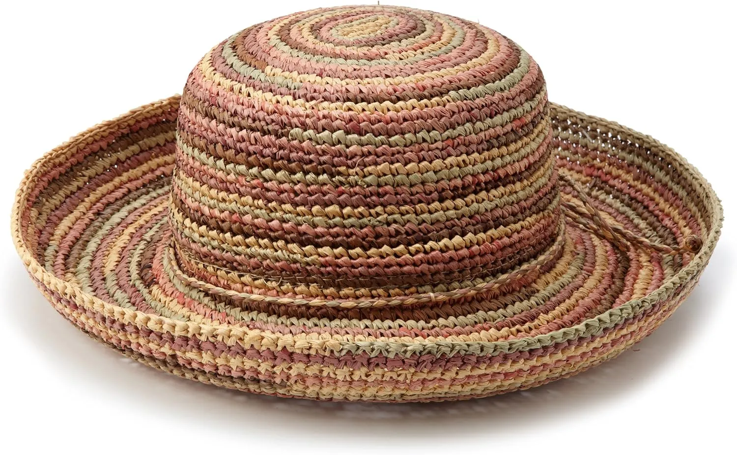 San Diego Hat Company Women's Crochet Raffia Hat