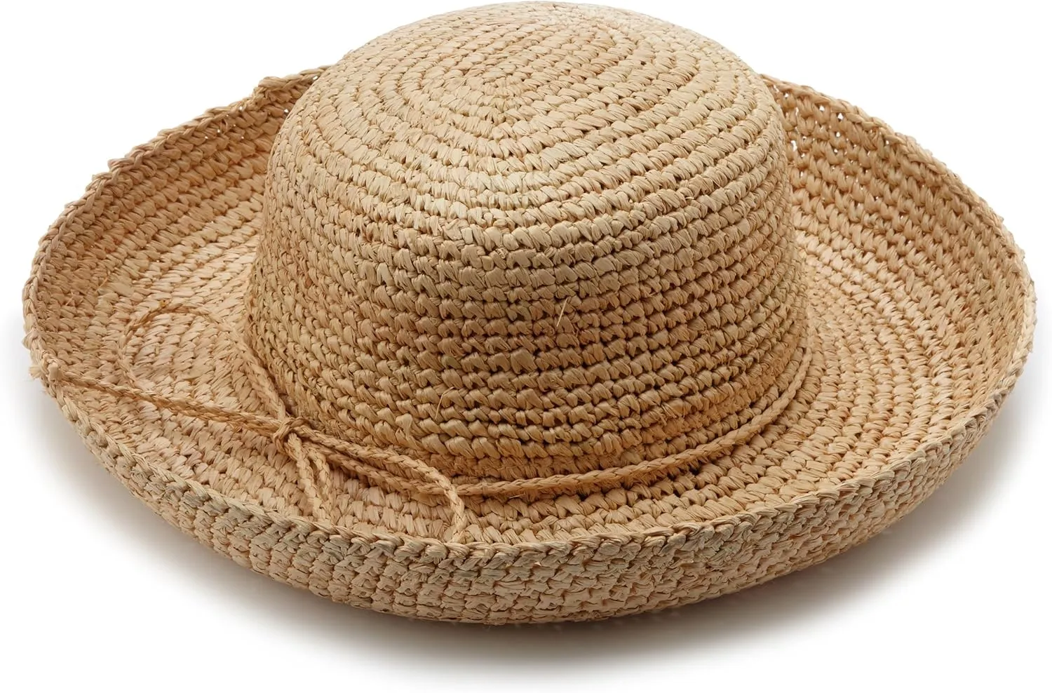 San Diego Hat Company Women's Crochet Raffia Hat