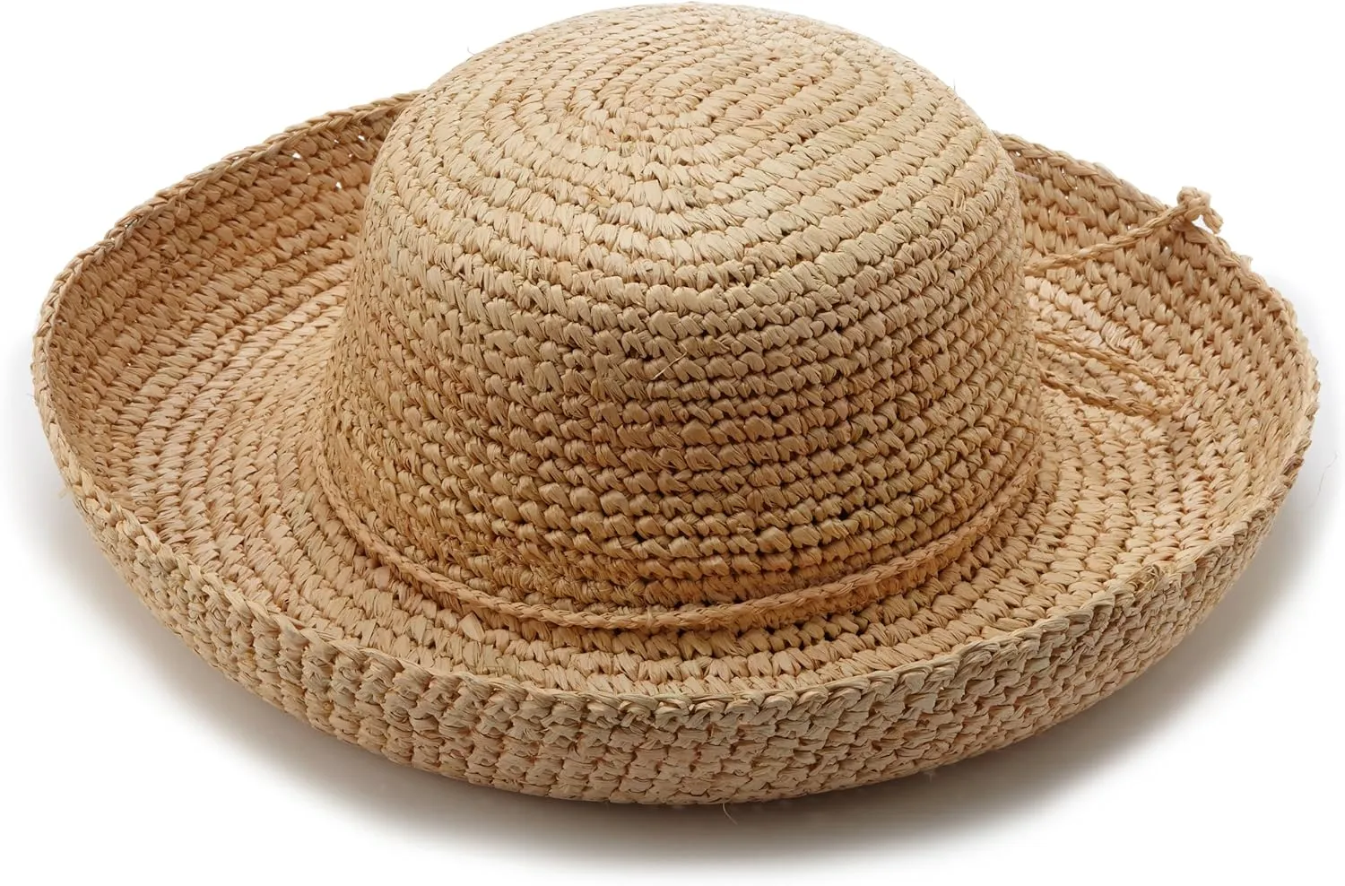 San Diego Hat Company Women's Crochet Raffia Hat
