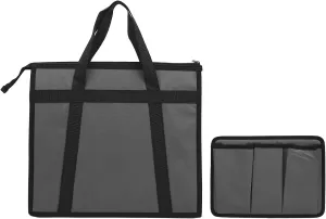 Satellite Dish Carrying Case, Travel Carrying Bag Canvas Portable Satellite Dish Protective Storage Bag for Camping and Outdoor 30.5x34.5x9cm