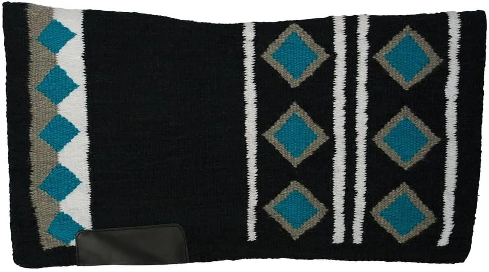 Schneiders Diamond Western Show Horse Saddle Pad | Durable Wool Construction | Stylish Design for Show & Daily Use