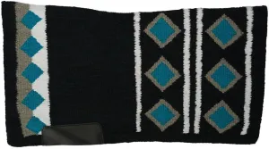 Schneiders Diamond Western Show Horse Saddle Pad | Durable Wool Construction | Stylish Design for Show & Daily Use