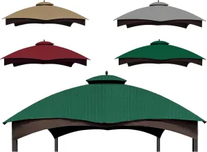SCOCANOPY Forest Green Ripstop Replacement Top for Lowe's Allen Roth 10X12 Gazebo Model #GF-12S004B-1/ GF-12S004BTO