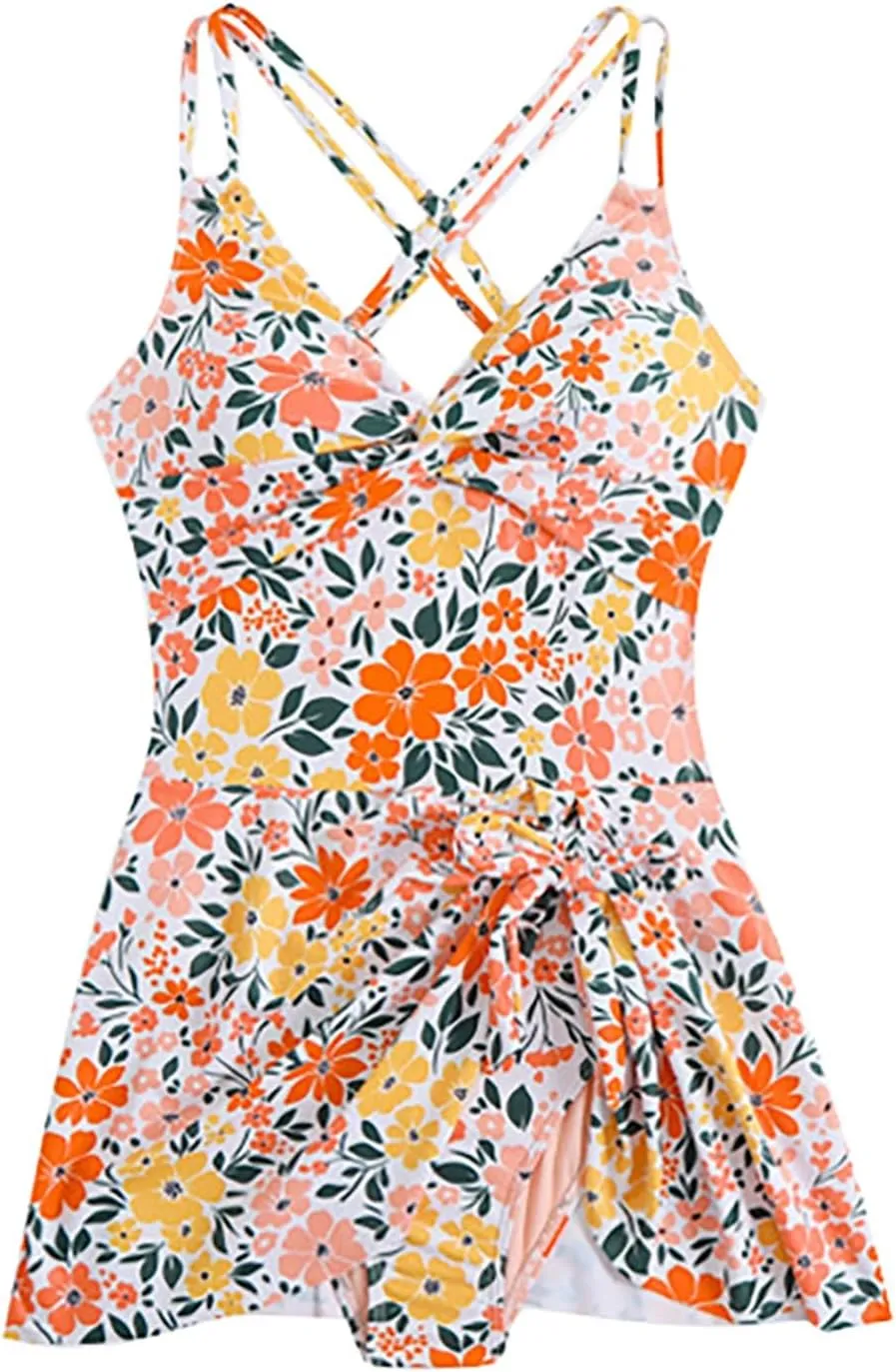 Sexy One Piece Swimsuits for Women High Waist Slimming V Neck Comfy Bathing Suit Push up Slimming Swimwear for Beach