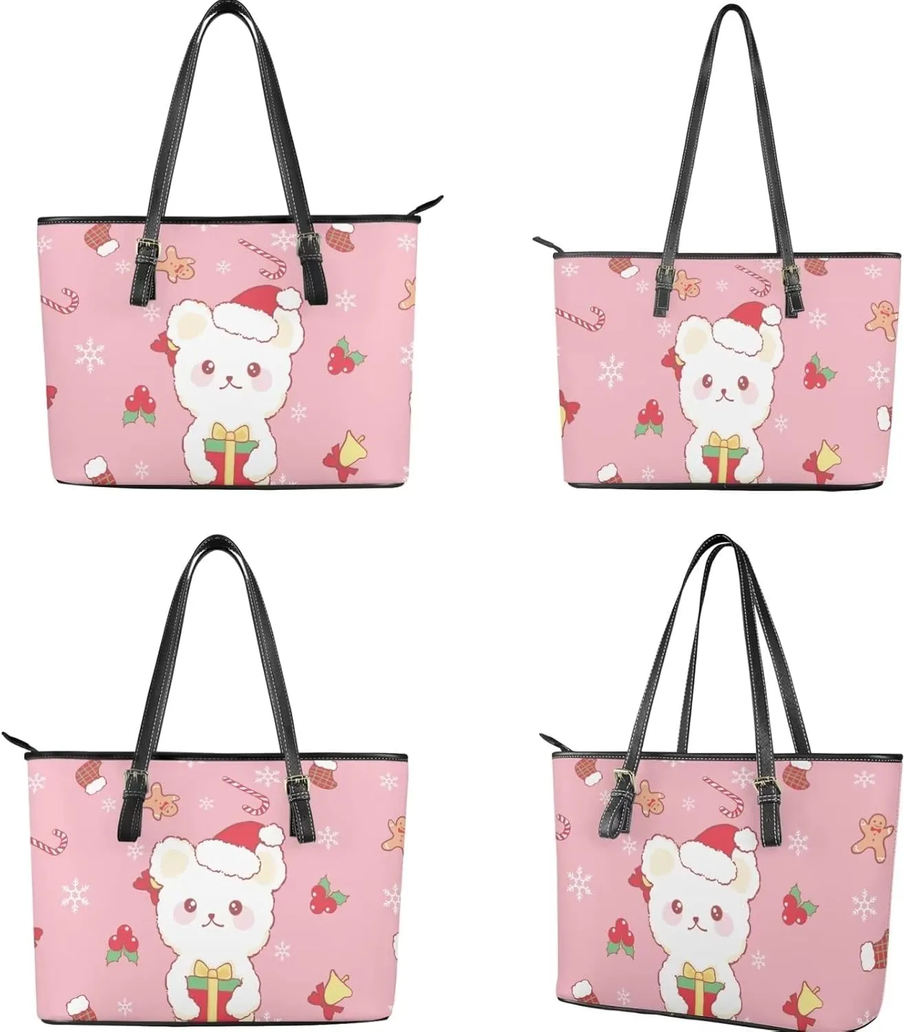 Shoulder Bag Set of 2 Christmas Purse for Women Small Wrist Strap Wallet