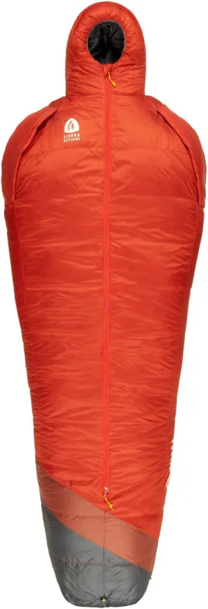 Sierra Designs Mobile Mummy 15 Degree Sleeping Bag for Backpacking or Camping. Lightweight, Comfortable and Warm Down Sleeping Bag with 800 Fill Power DriDown. Includes a Stuff Sack & Storage Bag