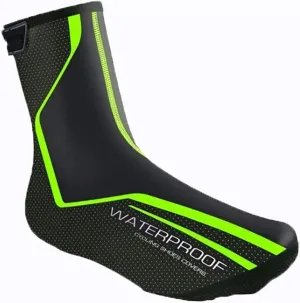Silicone Waterproof Shoes Covers Lesrly-Cycle Bicycle Leg Covers, Waterproof Non Slip Windproof Shoe Covers, Durable Warm & Reflective Design, Suitable For Men Women Road Bikes ( Color : A , Size : B(