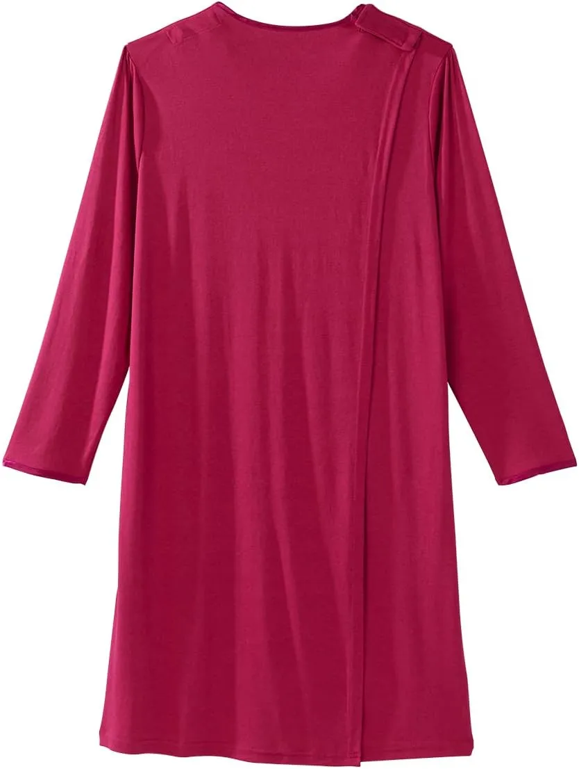 Silvert's Adaptive Clothing & Footwear Women's No Peek Hospital & Home Care Gown