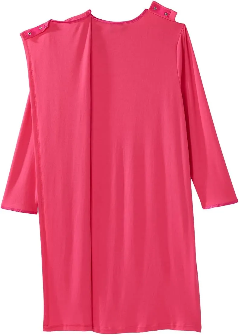 Silvert's Adaptive Clothing & Footwear Women's No Peek Hospital & Home Care Gown