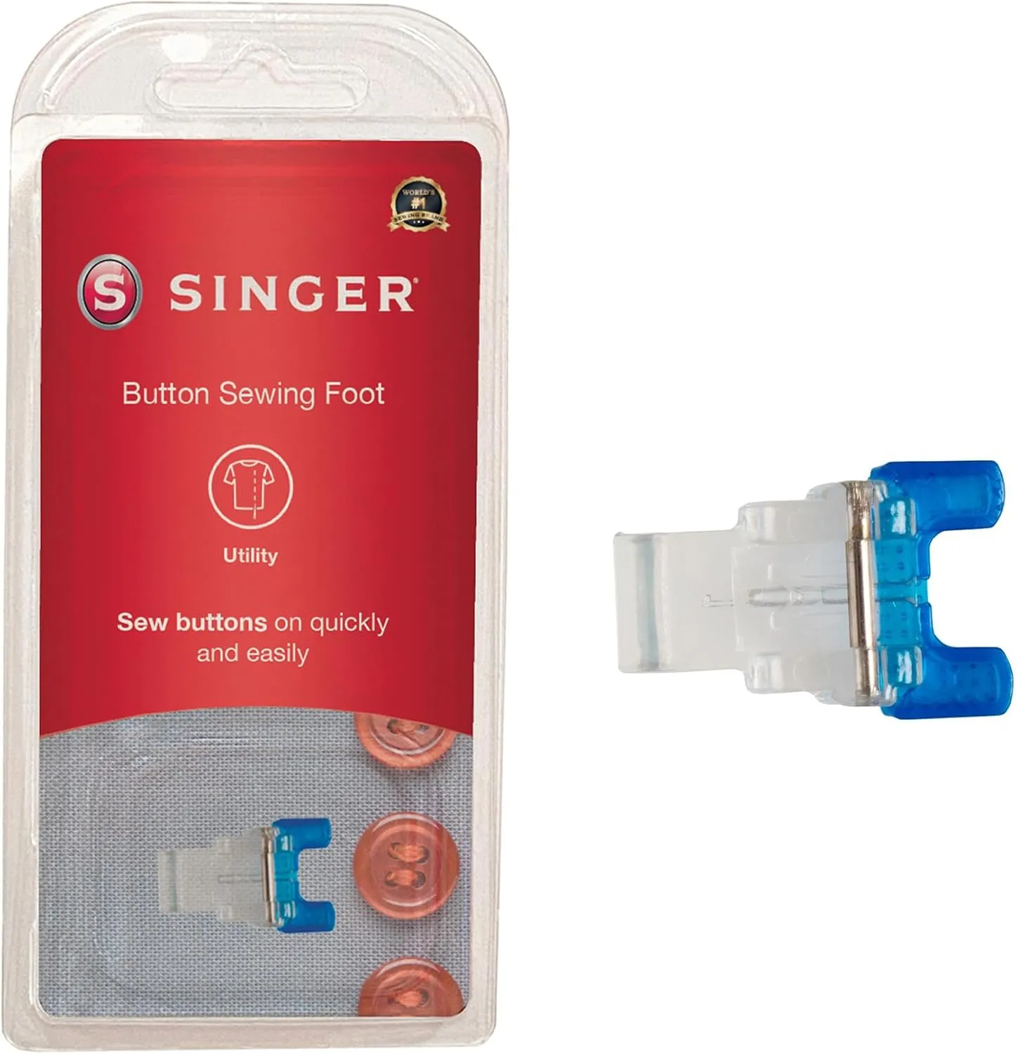 SINGER | Button Sewing Foot - Sewing Made Easy
