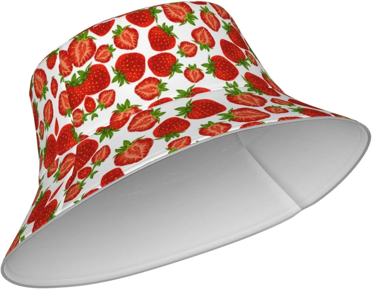 Sky Blue Tie Dye Bucket Hat for Women Men Teens Double-Side-Wear Reversible Summer Beach Sun Hat Packable Fisherman Cap