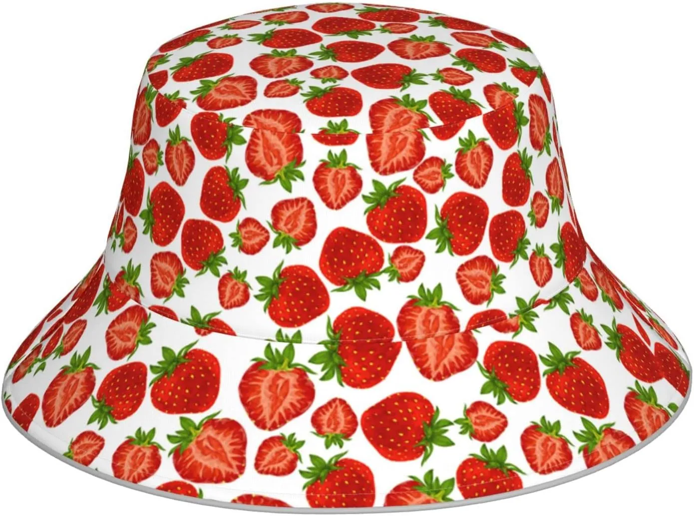 Sky Blue Tie Dye Bucket Hat for Women Men Teens Double-Side-Wear Reversible Summer Beach Sun Hat Packable Fisherman Cap