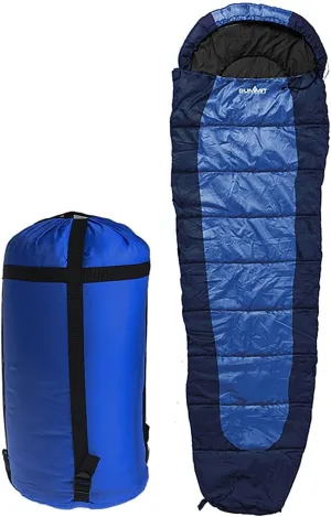 Sleeping Bag - 350gsm Double Layer - Dark Blue