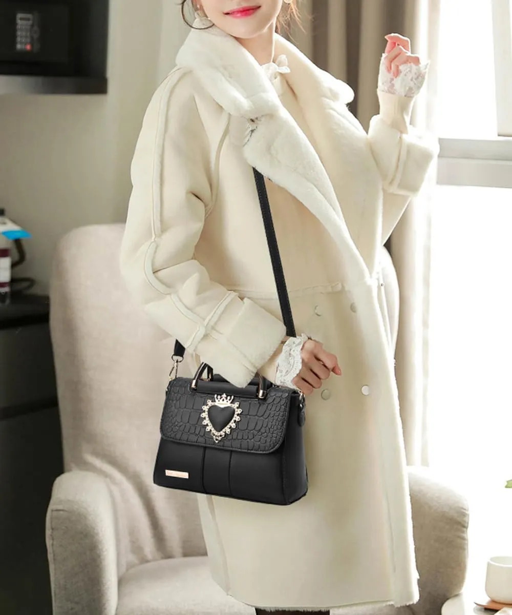 Small Purses for Women,Mini Satchel Crossbody Bag,Women's Elegant Top-Handle Handbags
