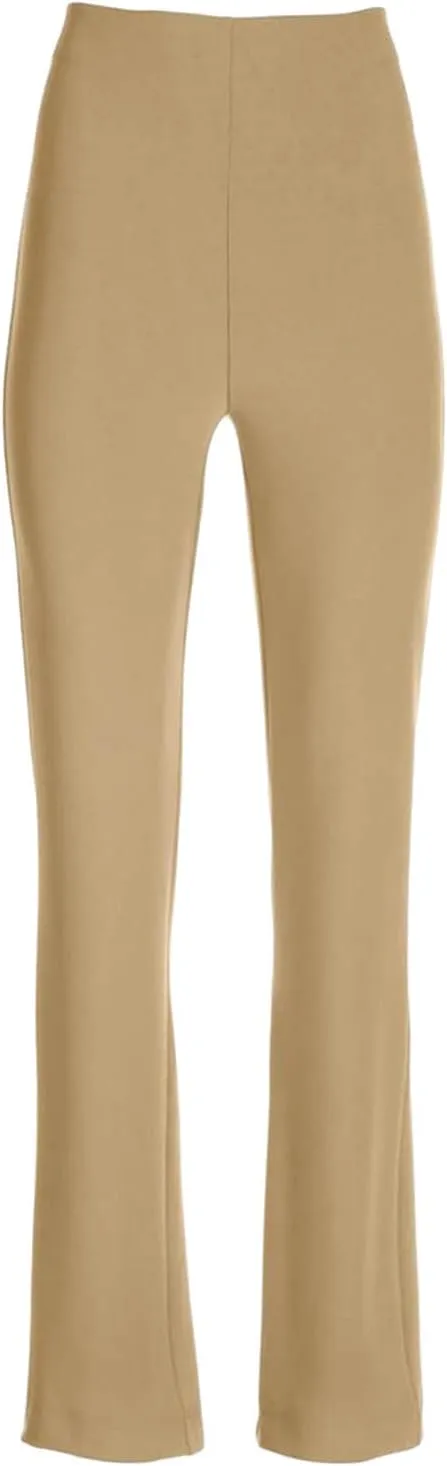 SMIDOW Womens Dress Pants for Work Business Casual High Waisted Straight Leg Bootcut Stretchy Pant Regular Fit