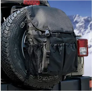 Spare Tire Trash Bag Outdoors Storage Bag Off-Road Camping Recovery Gear Firewood Tool & Gear for Outdoor Off-Road Recovery Gear Tools Organizer