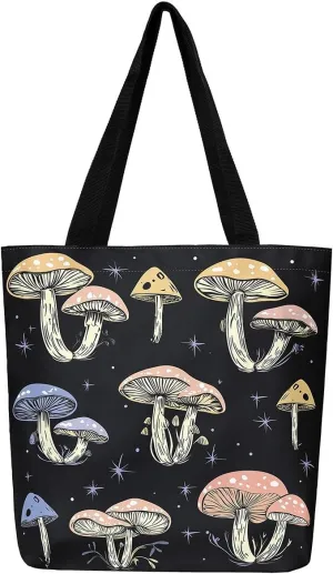 Spiral Tie Dye Canvas Tote Bag,Gradient Rainbow Shoulder Bag Colorful Stripes Line Art Swirl Shoulder Bag